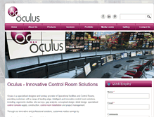 Tablet Screenshot of oculusinnovations.co.za